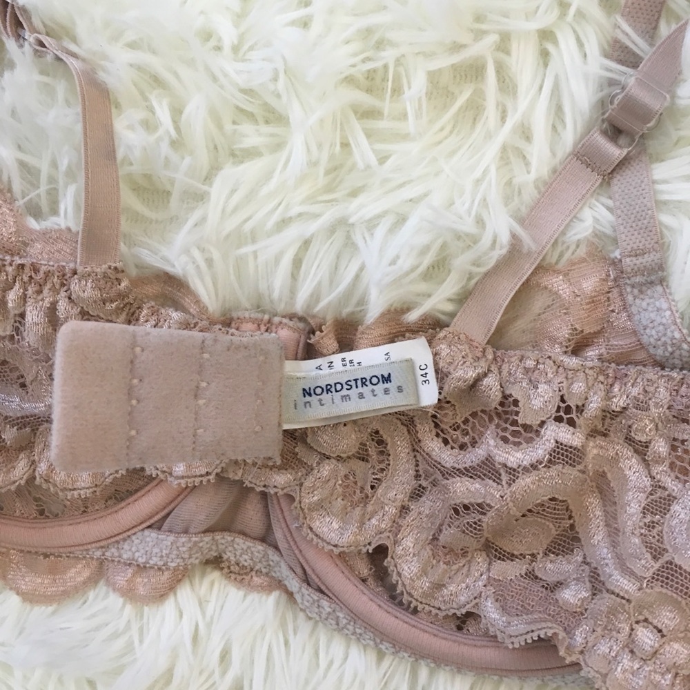 Nordstrom Intimates Sexy Lace Bra 34C - Picture 3 of 3
